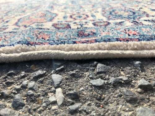 WOW !!! STUNNING TURKISH MILAS DOUBLE SHUTTLE SUPER FINE AND THICK WOOL CARPET 1520 X 800mm