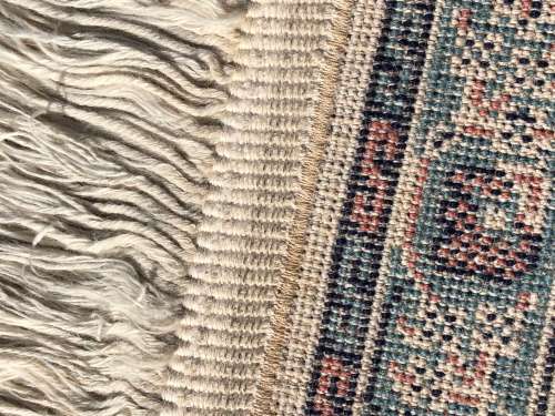 WOW !!! STUNNING TURKISH MILAS DOUBLE SHUTTLE SUPER FINE AND THICK WOOL CARPET 1520 X 800mm