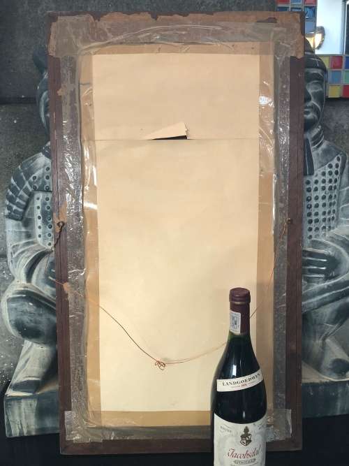 WOW !!! ORIGINAL FRAMED OIL ON BOARD STILL LIFE BY FAMOUS SA ARTIST NICK VAN RENSBURG