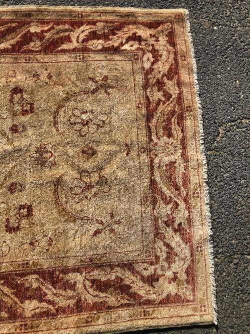 WOW !!! STUNNING PURE WOOL HAND KNOTTED CHOBI PERSIAN CARPET ~ PROFESSIONALLY CLEANED 1840 X 1350mm