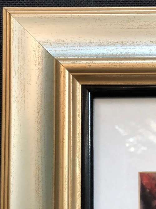 INVESTMENT ART !! STUNNING ORIGINAL MIXED MEDIA NUDE BY ESTABLISHED SA ARTIST MIKE FITZPATRICK