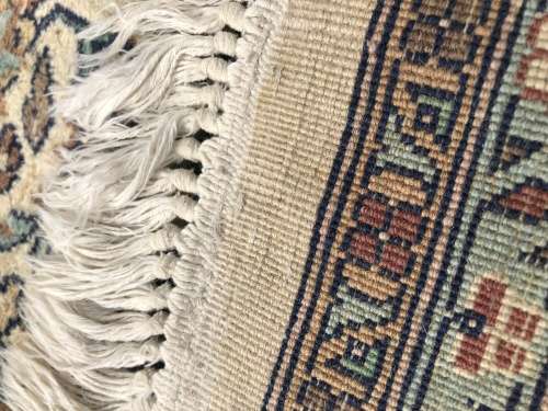 WOW !!! STUNNING RARE PURE WOOL HAND KNOTTED ISFAHAN PERSIAN RUG 2070 X 1390mm