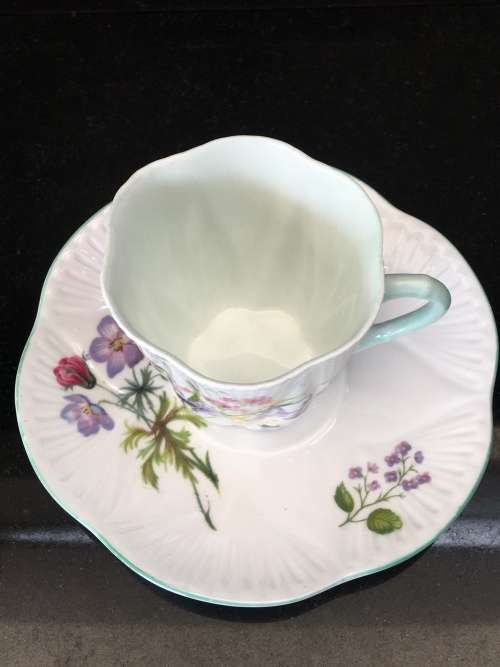 Absolutely stunning Ultra Rare Shelley Fine Bone China Cup & Saucer