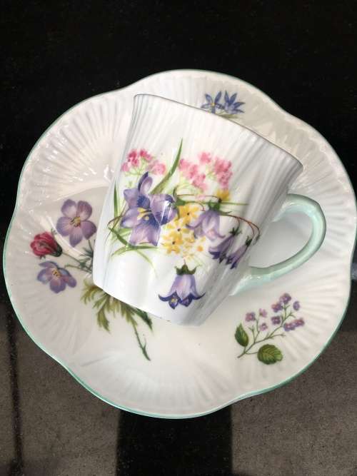 Absolutely stunning Ultra Rare Shelley Fine Bone China Cup & Saucer