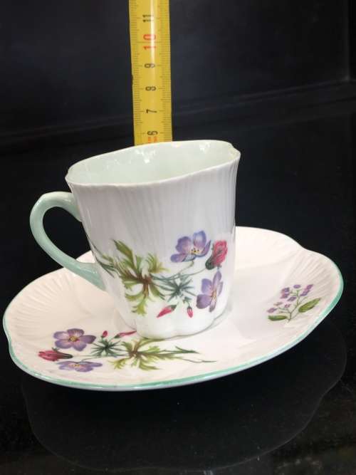 Absolutely stunning Ultra Rare Shelley Fine Bone China Cup & Saucer