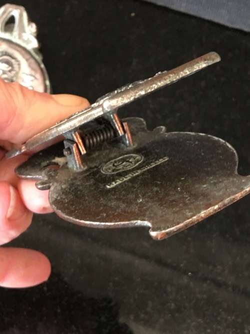 Wow!!! Stunning & Collectible 2 x Heavy Antique Bronze Paper Clips/letter holders Made in Greece.