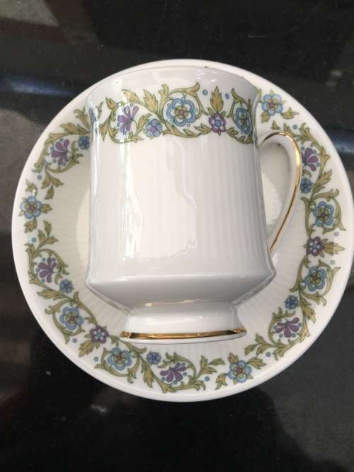 Absolutely Stunning Vintage Royal Albert/Paragon "PANDORA" Fine Bone China Duo Coffee cup & Saucer