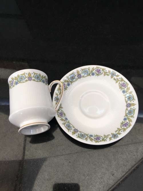 Absolutely Stunning Vintage Royal Albert/Paragon "PANDORA" Fine Bone China Duo Coffee cup & Saucer