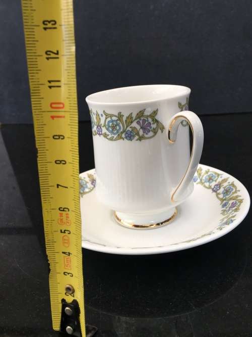 Absolutely Stunning Vintage Royal Albert/Paragon "PANDORA" Fine Bone China Duo Coffee cup & Saucer