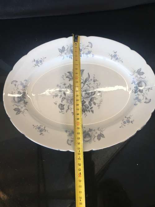 Absolutely Beautiful Royal Standard Fine Bone China England  Large Oval Scalloped Platter