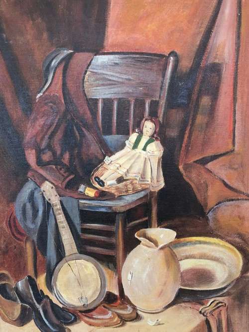 INVESTMENT ART - PHIL BREEDT ACCLAIMED SA ARTIST FRAMED OIL ON CANVAS STILL LIFE