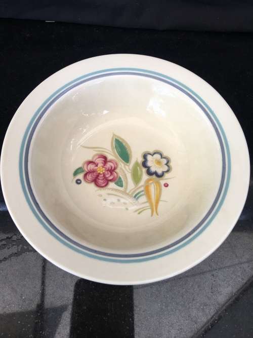 Collectors,Rare Susie Cooper Production Crown Works Burslem England c1944 Bowl. Bid/per/bowl