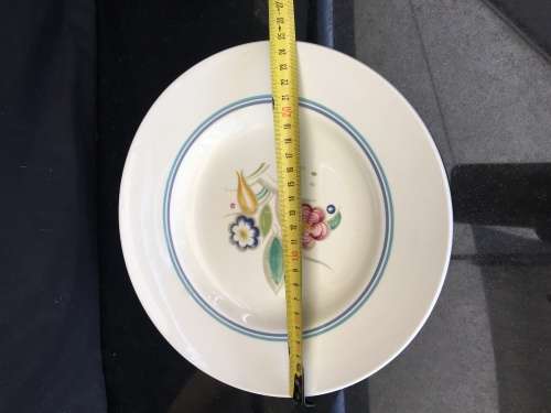 Collectors,Rare Susie Cooper Production Crown Works Burslem England c1944 Dinner Plate bid/per/plate