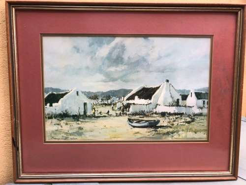 WOW !!! STUNNING FRAMED PRINT OF A CHRISTIAAN NICE ORIGINAL PAINTING