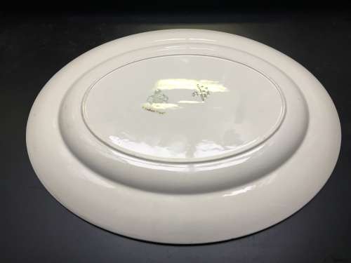 Absolutely Stunning  c1890s Victoria Pottery Fenton England Indian Tree Large Platter 36 cm