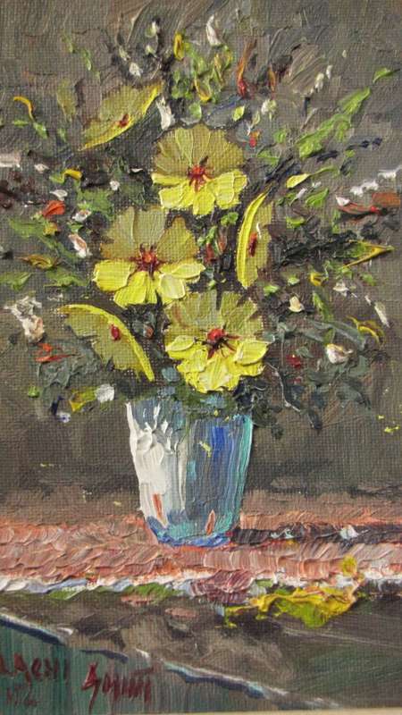 HIGH INVESTMENT ART !!! - MALACHI SMITH (1948-2012) - GRAND MASTER - SA ARTIST ORIGINAL OIL PAINTING