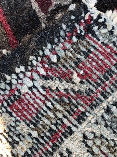 STUNNING NICELY WORN PURE WOOL HAND KNOTTED VINTAGE SIRJAN SHAHR BABAK PERSIAN CARPET 1950 X 1310mm