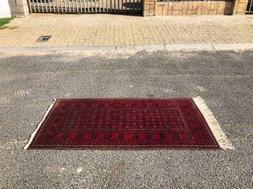WOW !!! STUNNING PURE WOOL HAND KNOTTED BALOUCH PERSIAN CARPET 1610 X 845mm