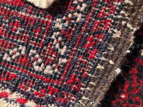 WOW !!! STUNNING PURE WOOL HAND KNOTTED BALOUCH PERSIAN CARPET 1610 X 845mm