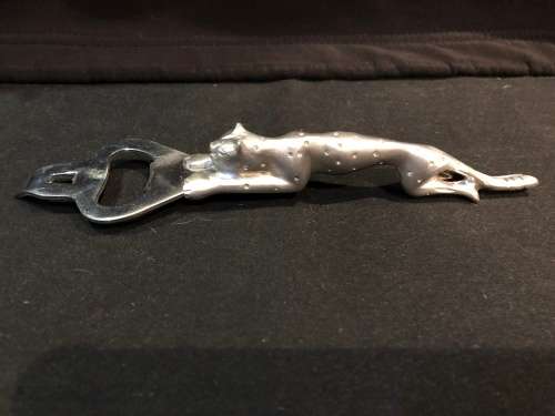 WOW !!! STUNNING DIANA CARMICHAEL CHEETAH COLLECTION BOTTLE OPENER