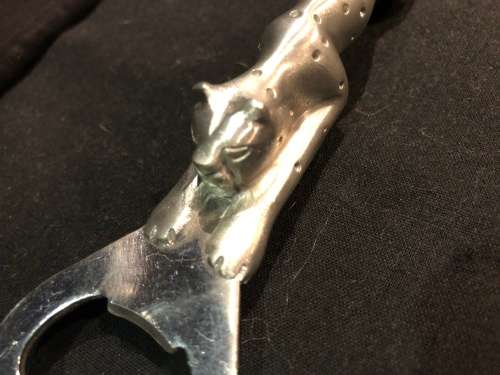 WOW !!! STUNNING DIANA CARMICHAEL CHEETAH COLLECTION BOTTLE OPENER