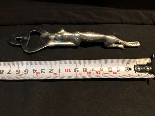 WOW !!! STUNNING DIANA CARMICHAEL CHEETAH COLLECTION BOTTLE OPENER