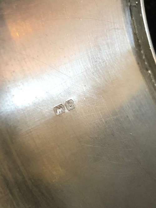 WOW !!! STUNNING VINTAGE HINGED CLASPED BIRMINGHAM STERLING SILVER BANGLE  clearly marked