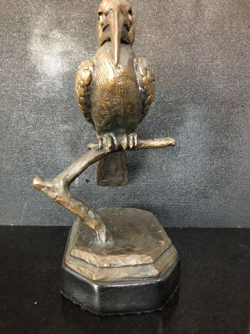 INVESTMENT ART !! LARGE ORIGINAL BRONZE SCULPTURE OF A HORNBILL COMMISSIONED BY BRONZE AGE FOUNDRY
