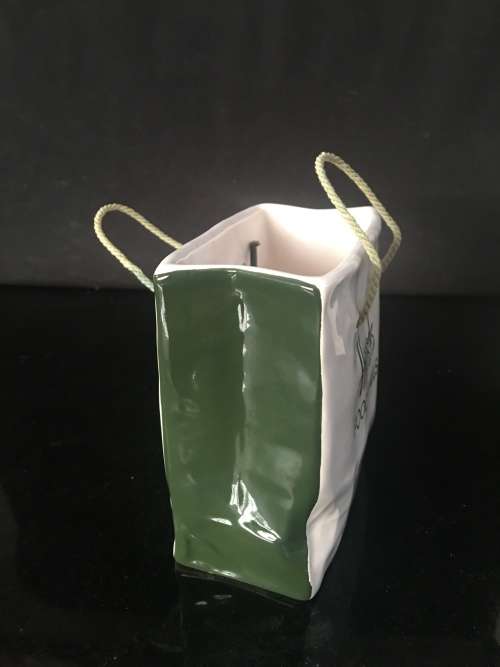 Beautiful Vintage Porcelain Carrier Hand Crafted in Devon for Harrods by Aidee International Limited