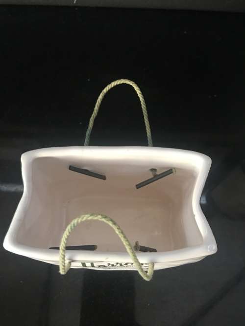 Beautiful Vintage Porcelain Carrier Hand Crafted in Devon for Harrods by Aidee International Limited