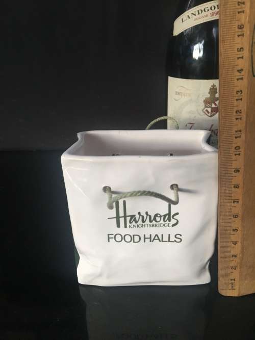 Beautiful Vintage Porcelain Carrier Hand Crafted in Devon for Harrods by Aidee International Limited