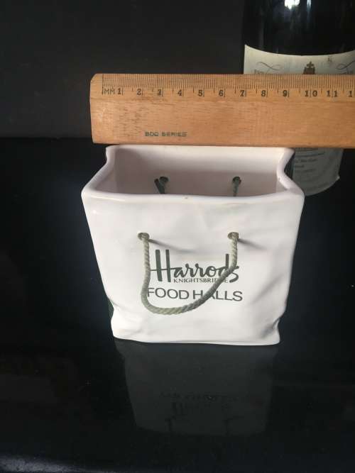 Beautiful Vintage Porcelain Carrier Hand Crafted in Devon for Harrods by Aidee International Limited