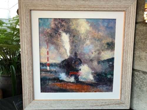 WOW !!! PETER JANDER - RENOWNED SOUTH AFRICAN ARTIST ORIGINAL FRAMED OIL ON CANVAS - SIGNED