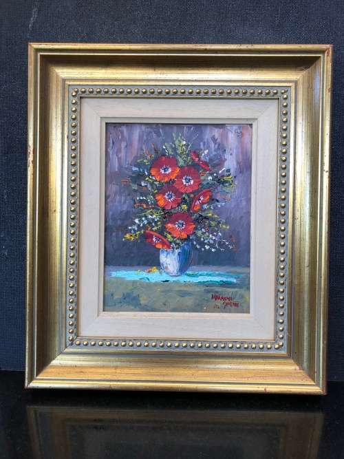 HIGH INVESTMENT ART !!! - MALACHI SMITH (1948-2012) - GRAND MASTER - SA ARTIST ORIGINAL OIL PAINTING