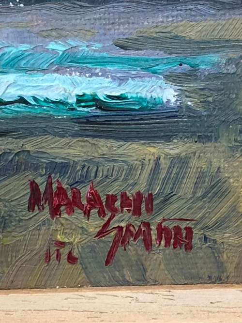 HIGH INVESTMENT ART !!! - MALACHI SMITH (1948-2012) - GRAND MASTER - SA ARTIST ORIGINAL OIL PAINTING