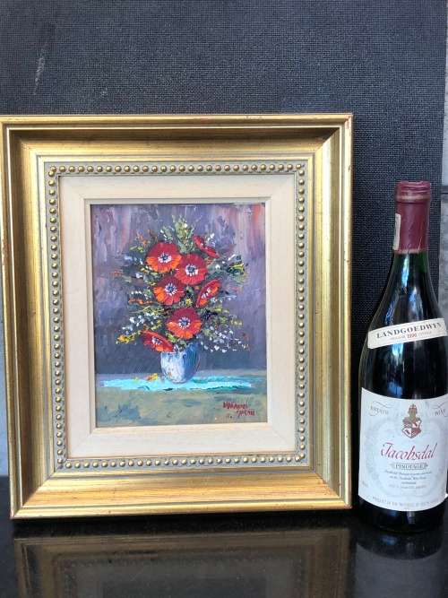 HIGH INVESTMENT ART !!! - MALACHI SMITH (1948-2012) - GRAND MASTER - SA ARTIST ORIGINAL OIL PAINTING