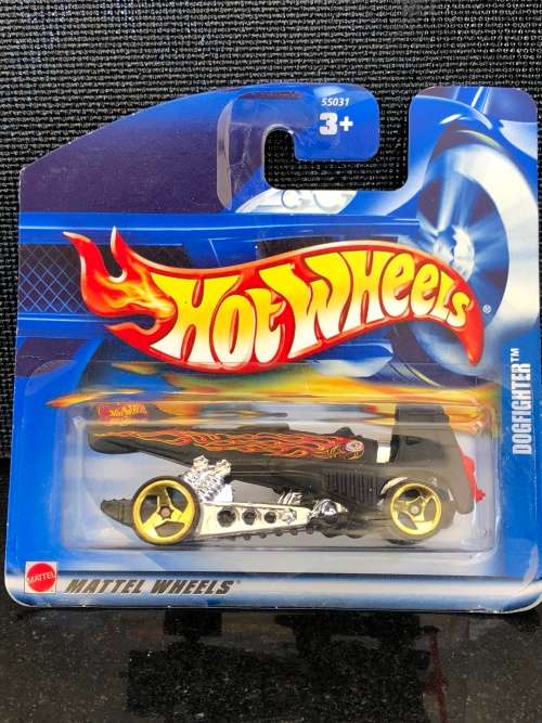 WOW !!! COLLECTIBLE 2002 MATTEL HOTWHEELS "DOGFIGHTER" No146 SEALED IN ORIGINAL PACKAGE
