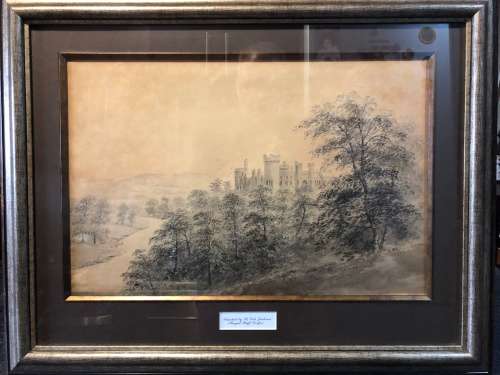 WOW !!! INVESTMENT ART - RARE ORIGINAL ANTIQUE WATERCOLOR BY LT.COL BASIL JACKSON (1795 - 1889)
