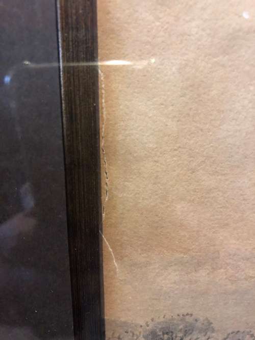 WOW !!! INVESTMENT ART - RARE ORIGINAL ANTIQUE WATERCOLOR BY LT.COL BASIL JACKSON (1795 - 1889)