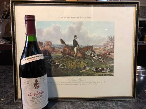 WOW !!! STUNNING FRAMED HUNTING PRINT OF A JOHN HARRIS (1767-1832) COLOUR STEEL ENGRAVING