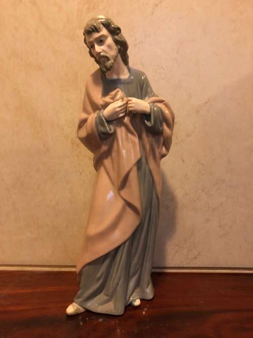 WOW !!! NAO BY LLADRO SAINT JOSEPH FIGURINE CIRCA 1981 IN EXCELLENT CONDITION