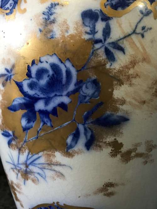 Absolutely Beautiful Antique Large Vase by Thomas Forester & Sons (Ltd) printed mark 1891-1912