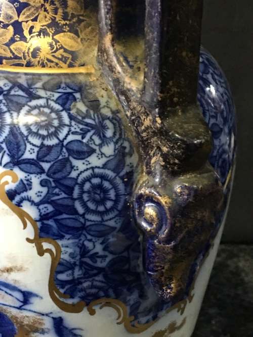 Absolutely Beautiful Antique Large Vase by Thomas Forester & Sons (Ltd) printed mark 1891-1912
