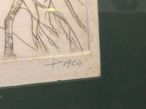 WOW !!! ORIGINAL DAVID WICKS ENGRAVING - CHIEF ENGRAVER TO THE ROYAL MINT TILL 1989