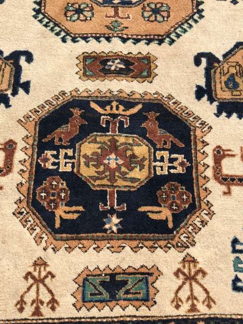 WOW !!! FANTASTIC PURE WOOL HAND KNOTTED BOKHARA PERSIAN CARPET 2300 X 1430mm