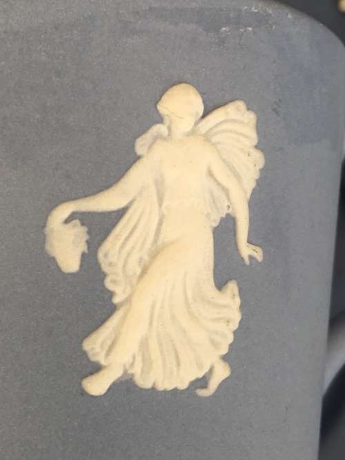 Absolutely Beautiful  Jasper Wedgwood- Clearly Marked - Demitasses Cup & Saucer