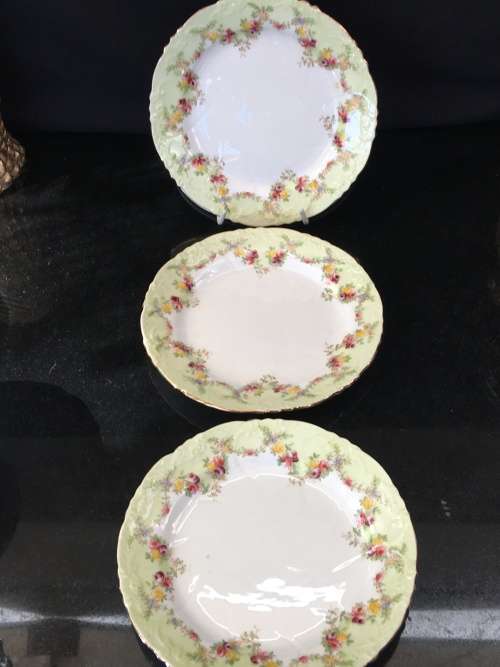 Lot Stunning Antique c1892-1909  Redfern & Drakeford Fine Porcelain Side Plates  cm