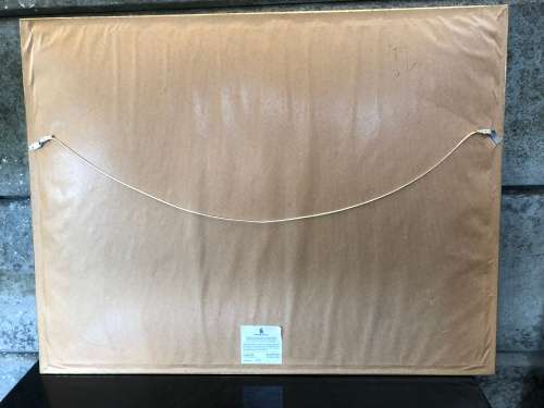 WOW !! SA ARTIST NOREEN McLEOD SIGNED AND NUMBERED LITHOGRAPH - FRAMED