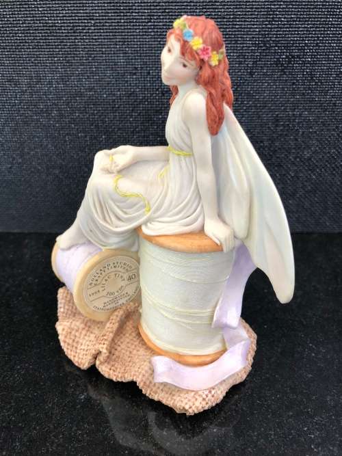 WOW !! RARE COLLECTABLE JENNY OLIVER FAERIE "ISABEL" ORNAMENTAL FIGURINE BY HOLLAND STUDIO