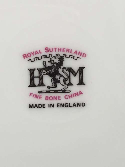 Royal Sutherland H&M  Bone China Plate "Charles & Diana Commemorate the birth of their first child
